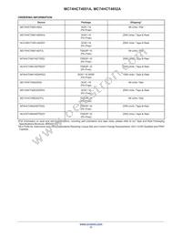 NLV74HC4851ADR2G Datasheet Page 11