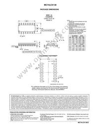 NLV74LCX138DR2G Datasheet Page 7
