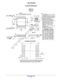 NLV74VHC595DTR2G Datasheet Page 10