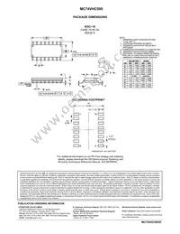 NLV74VHC595DTR2G Datasheet Page 11
