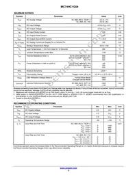NLVHC1G04DFT1G Datasheet Page 2