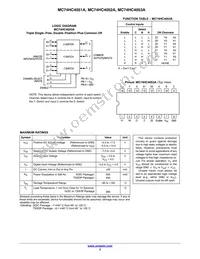 NLVHC4053ADTR2G Datasheet Page 3