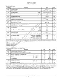 NLVHC4538ADTR2G Datasheet Page 3