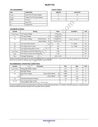 NLVSV1T34DFT2G Datasheet Page 2