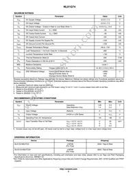 NLVX1G74MUTCG Datasheet Page 2