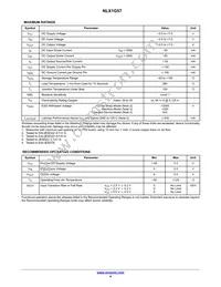 NLX1G57BMX1TCG Datasheet Page 4