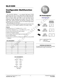 NLX1G99CMX1TCG Datasheet Cover