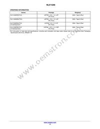NLX1G99CMX1TCG Datasheet Page 12
