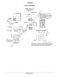 NLX2G06CMX1TCG Datasheet Page 6