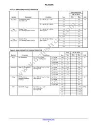 NLX2G66FCTAG Datasheet Page 3