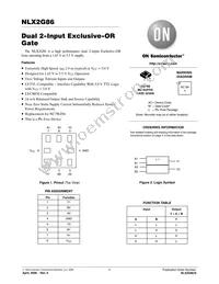 NLX2G86MUTCG Datasheet Cover