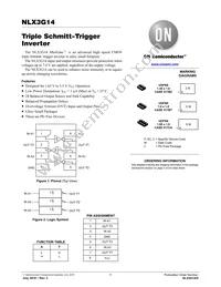 NLX3G14CMX1TCG Datasheet Cover