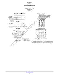 NLX3G16FMUTCG Datasheet Page 6