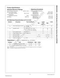 NM24C03N Datasheet Page 4