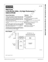 NM27C240V120 Datasheet Cover