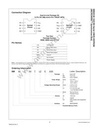 NM93C46M8X Datasheet Page 2