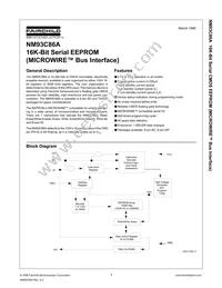 NM93C86AN Datasheet Cover