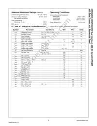 NM93CS06N Datasheet Page 3