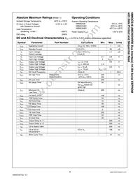 NM93CS46M8 Datasheet Page 3