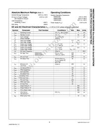 NM93CS66N Datasheet Page 3