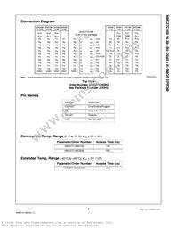 NMC27C16BQ200 Datasheet Page 2