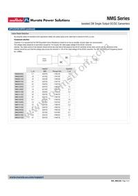 NMG1512SC Datasheet Page 5