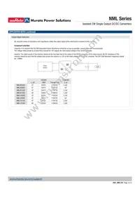 NML1205SC Datasheet Page 4