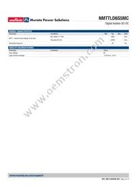 NMTTLD6S5MC-R13 Datasheet Page 3