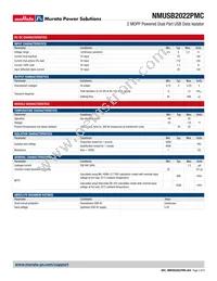NMUSB2022PMC-R13 Datasheet Page 2