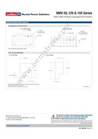 NMV1512SC Datasheet Page 6