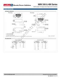 NMV2415SC Datasheet Page 3