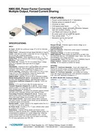 NMX-504-1205G Datasheet Cover