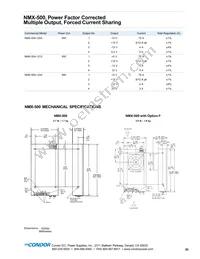 NMX-504-1205G Datasheet Page 2