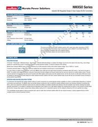 NMXS0512SOC Datasheet Page 2