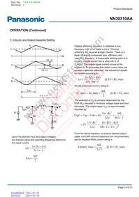 NN30310AAVB Datasheet Page 15