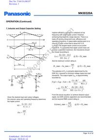 NN30320A-VB Datasheet Page 16