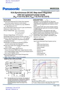 NN30332A-VB Datasheet Cover