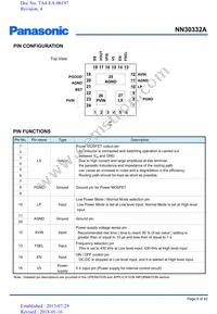 NN30332A-VB Datasheet Page 8