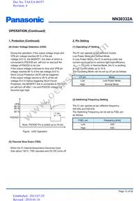 NN30332A-VB Datasheet Page 12