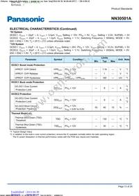 NN30501A-VB Datasheet Page 13