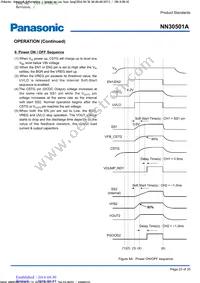 NN30501A-VB Datasheet Page 23