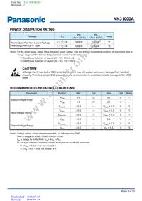 NN31000A-BB Datasheet Page 3