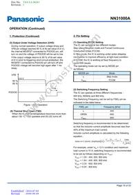 NN31000A-BB Datasheet Page 15