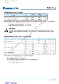NN31001A-BB Datasheet Page 3