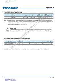 NN32251A-VT Datasheet Page 3