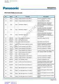 NN32251A-VT Datasheet Page 9