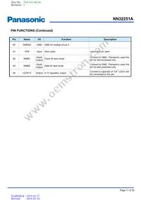 NN32251A-VT Datasheet Page 11