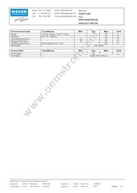 NP05-2A66-500-220 Datasheet Page 2