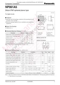 NP061A500A Datasheet Cover