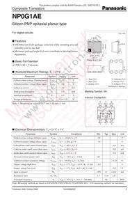 NP0G1AE00A Datasheet Cover